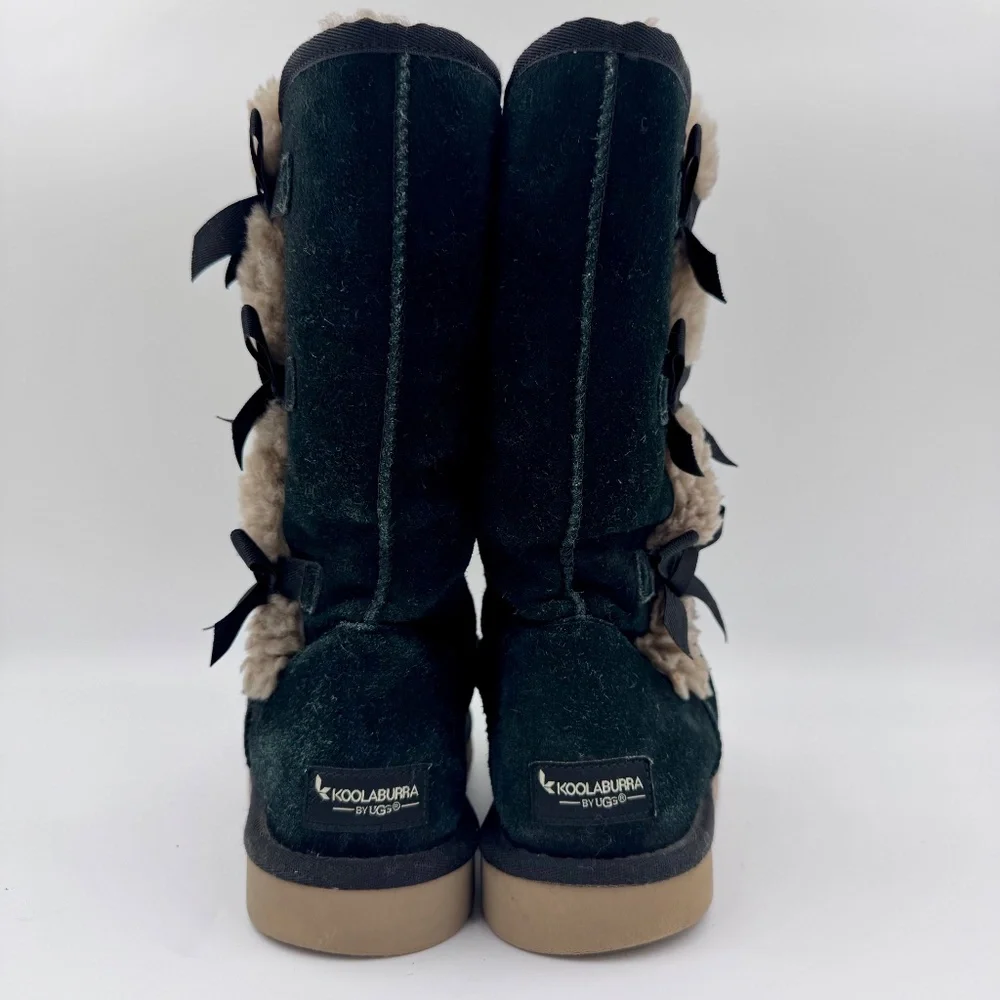 Koolaburra by UGG Victoria Tall: Stylish Women's Mid-Calf Suede & Faux Fur Lined